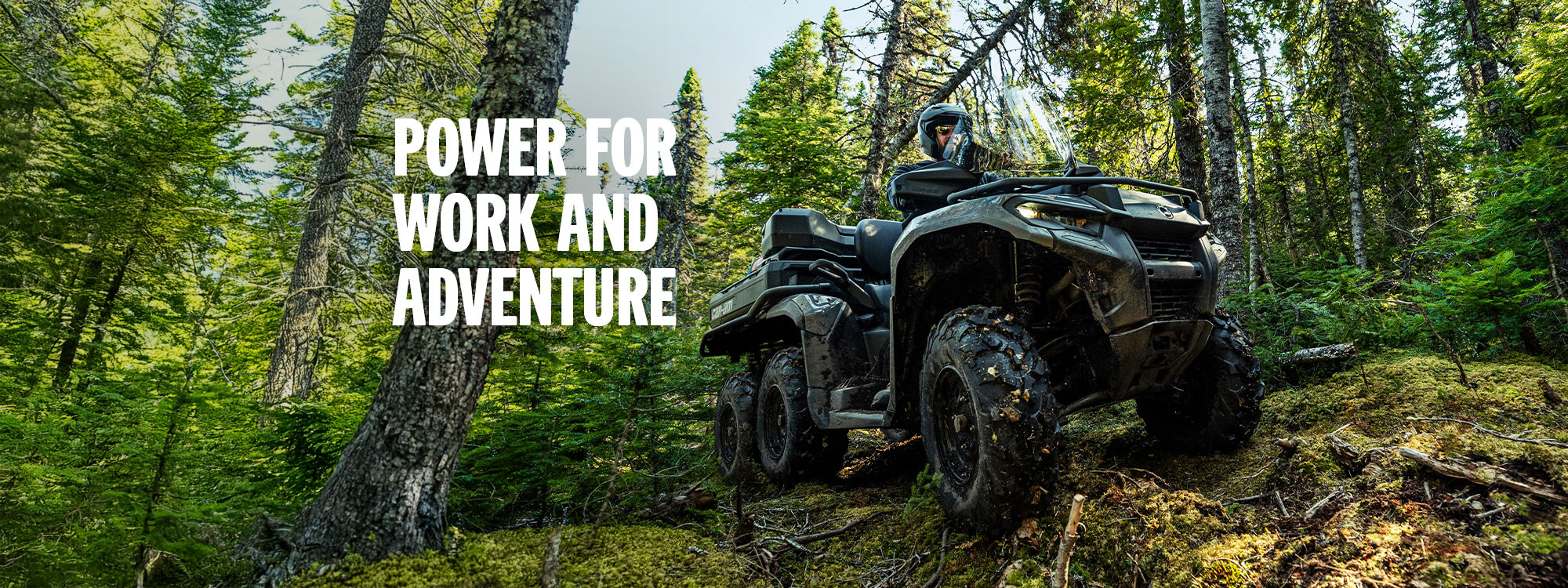 Outlander Max 6X6 <br>Backcountry 1000R