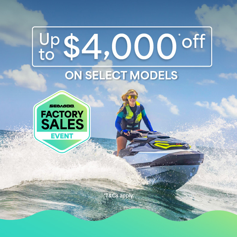 Australia Sea-Doo Retail Program 24 Aug - 31 Oct 2026